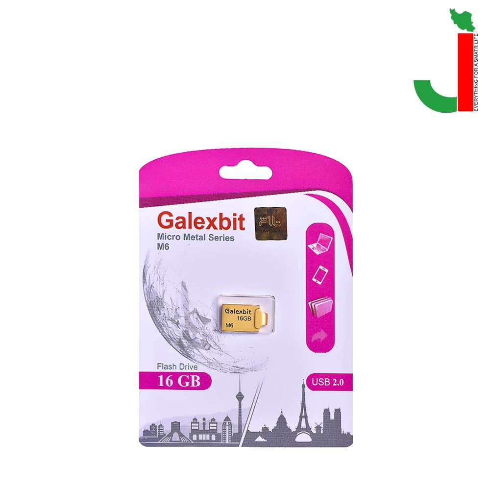 فلش گلکسبیت مدل M6 ظرفیت 16 گیگابایت USB2.0 — تصویر ۲