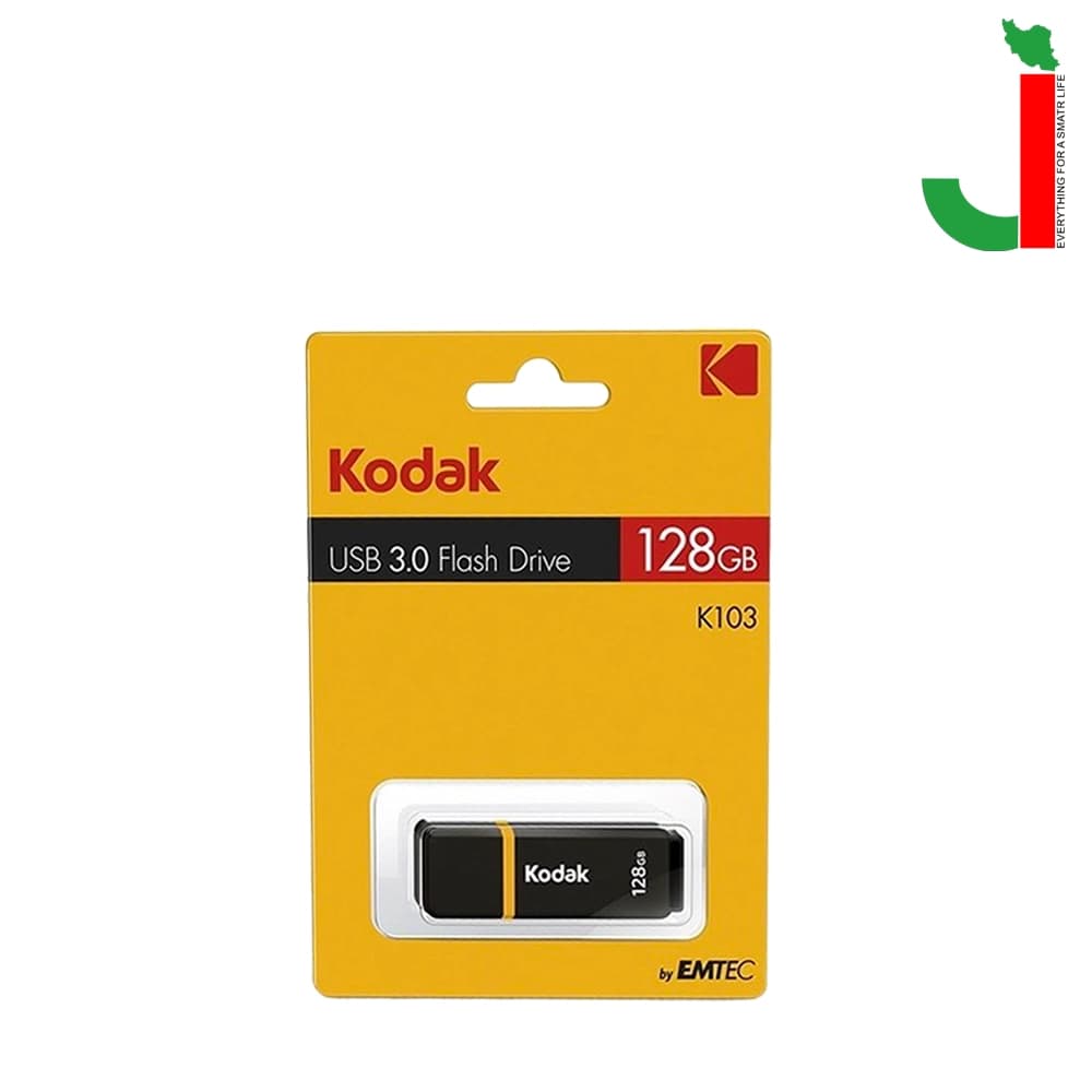 فلش کوداک مدل K102 ظرفیت 128 گیگابایت USB2.0 — تصویر ۲