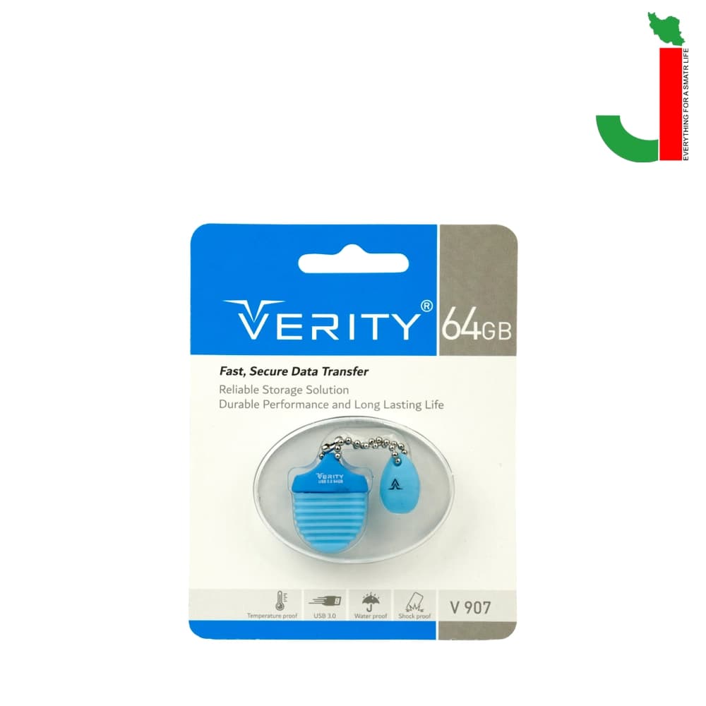 فلش مموری وریتی مدل V907 ظرفیت 64 گیگابایت USB 3.0 — تصویر ۲
