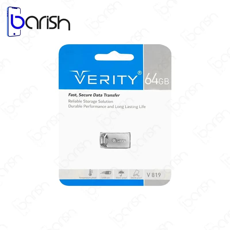 فلش مموری وریتی مدل V819 ظرفیت 64 گیگابایت USB3.0 — تصویر ۵
