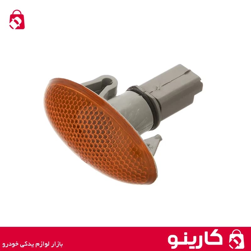 چراغ راهنما گلگیر پژو 206 زرد 2 عددی — تصویر ۲