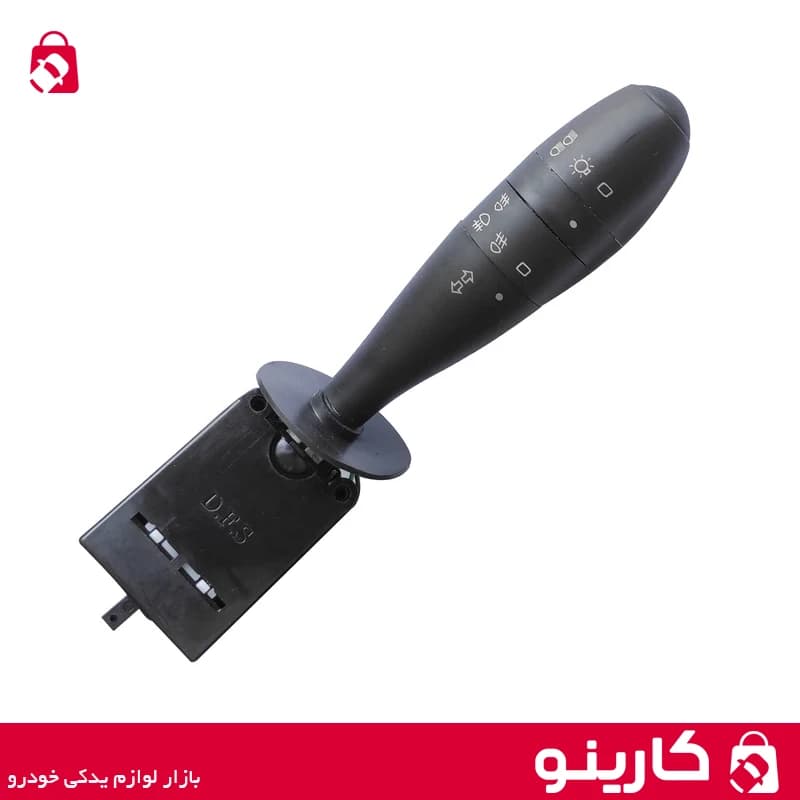 دسته راهنما و چراغ پژو 206 تیپ 2 قدیم بدون بوق جهان پارت JAP