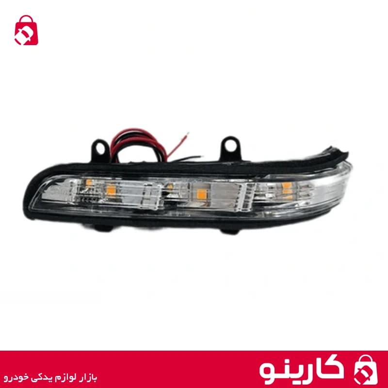 چراغ راهنما روی آینه بغل سمند سورن و سون پلاس چپ ایساکو 0541304502 — تصویر ۲