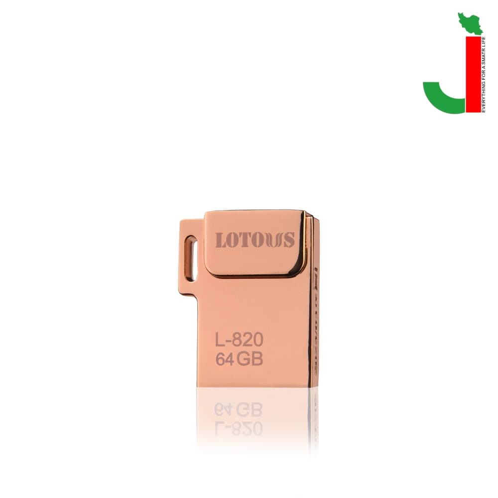 فلش مموری لوتوس مدل L820 ظرفیت 64 گیگابایت USB 2.0