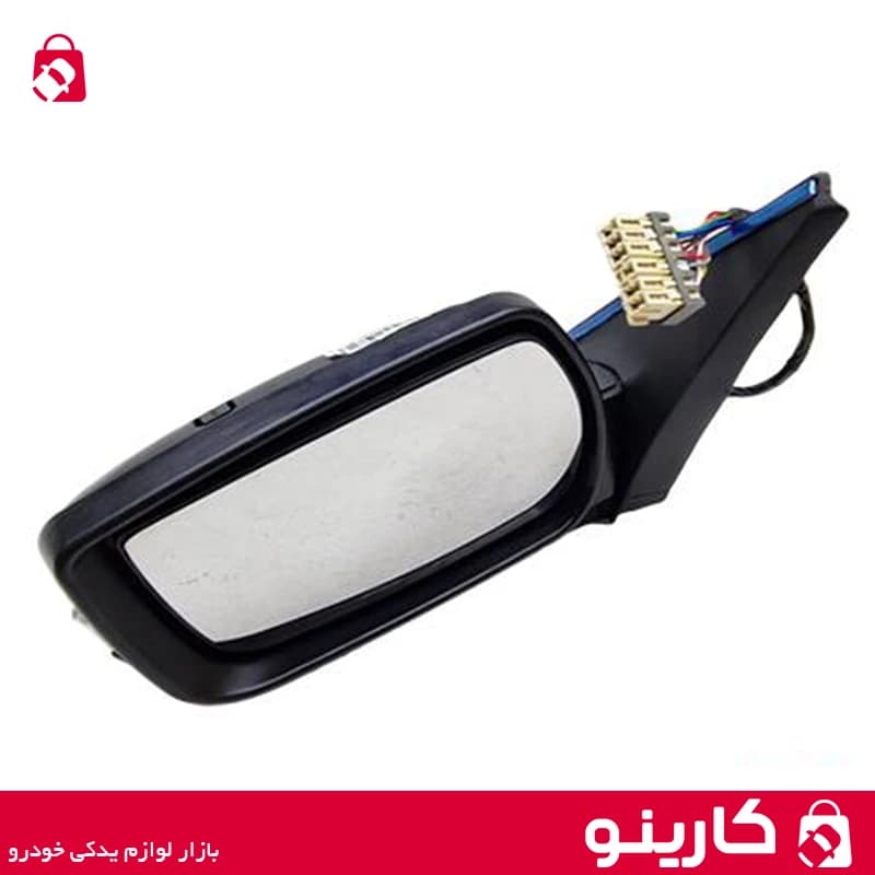 آینه بغل پارس چپ برقی با تاشو برقی و گرمکن با راهنما با سنسور دما با واشر لاستیکی ایساکو 0010118599 — تصویر ۳