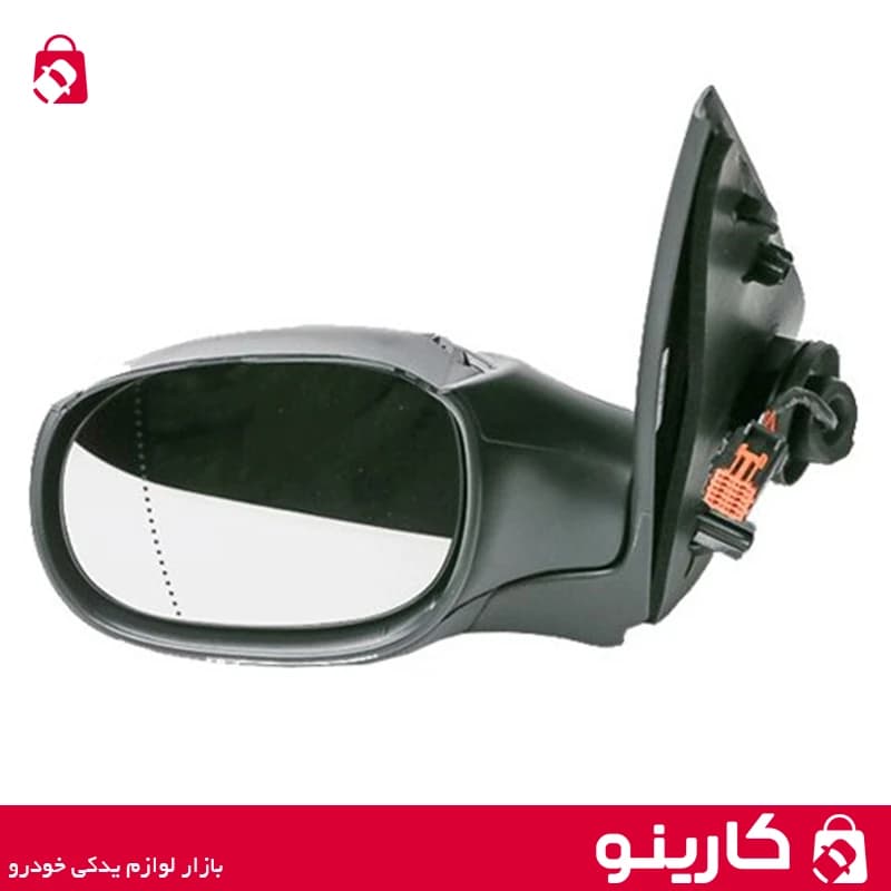 آینه بغل پژو 206 چپ برقی با گرمکن تاشو برقی ایساکو 0010104499