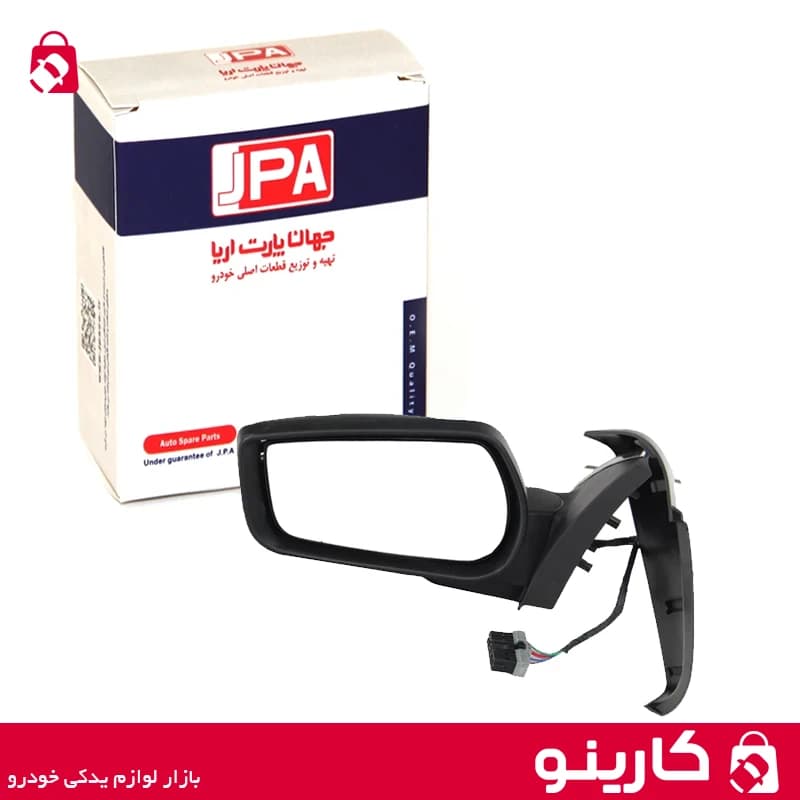 آینه بغل پژو سمت چپ پارس برقی تاشو برقی جهان پارت JAP — تصویر ۲