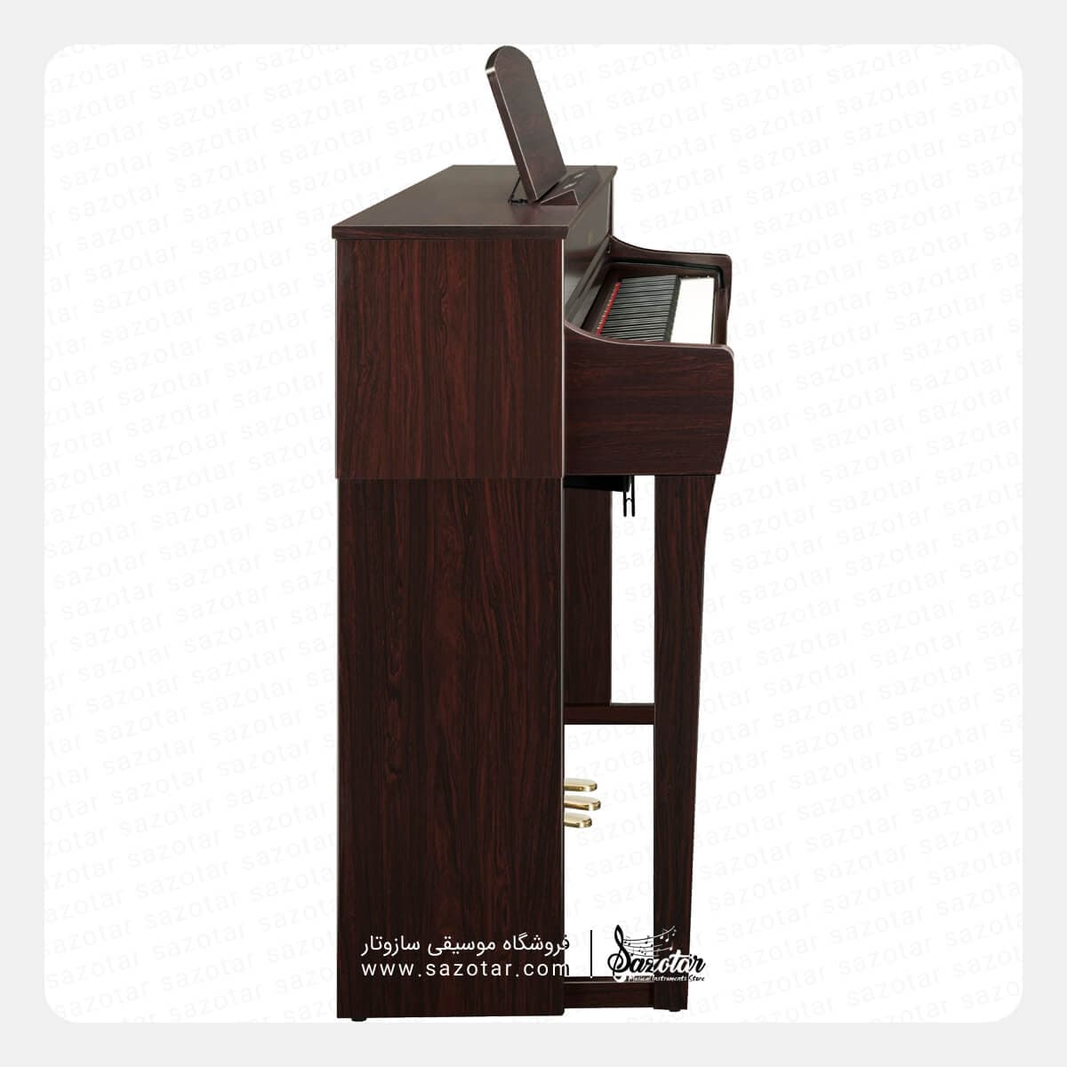 پیانو دیجیتال یاماها CLP-645 رزوود — تصویر ۳