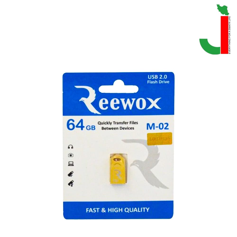 فلش مموری ریوکس مدل M-02 ظرفیت 64 گیگا بایت USB2.0 — تصویر ۲