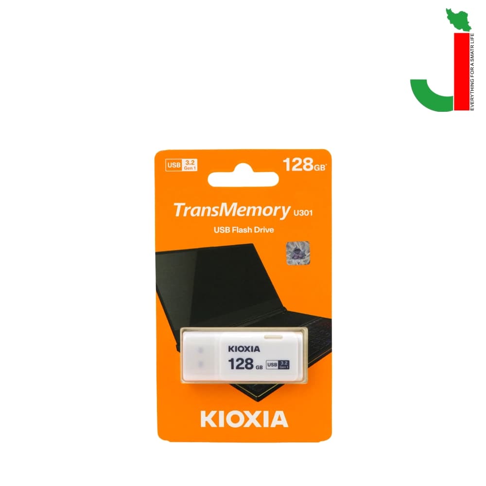 فلش مموری کیوکسیا مدل U301 ظرفیت 128 گیگابایت USB3.0 — تصویر ۲