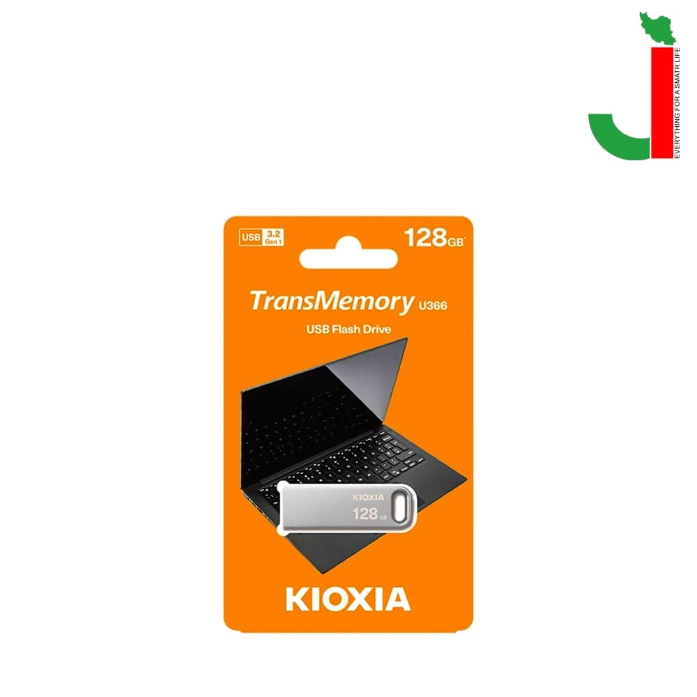 فلش مموری کیوکسیا مدل U366 ظرفیت 128 گیگابایت USB3.0 — تصویر ۲