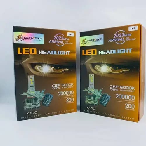 هدلایت کانپکس K100 تایگر 100 وات پایه h1 — تصویر ۲