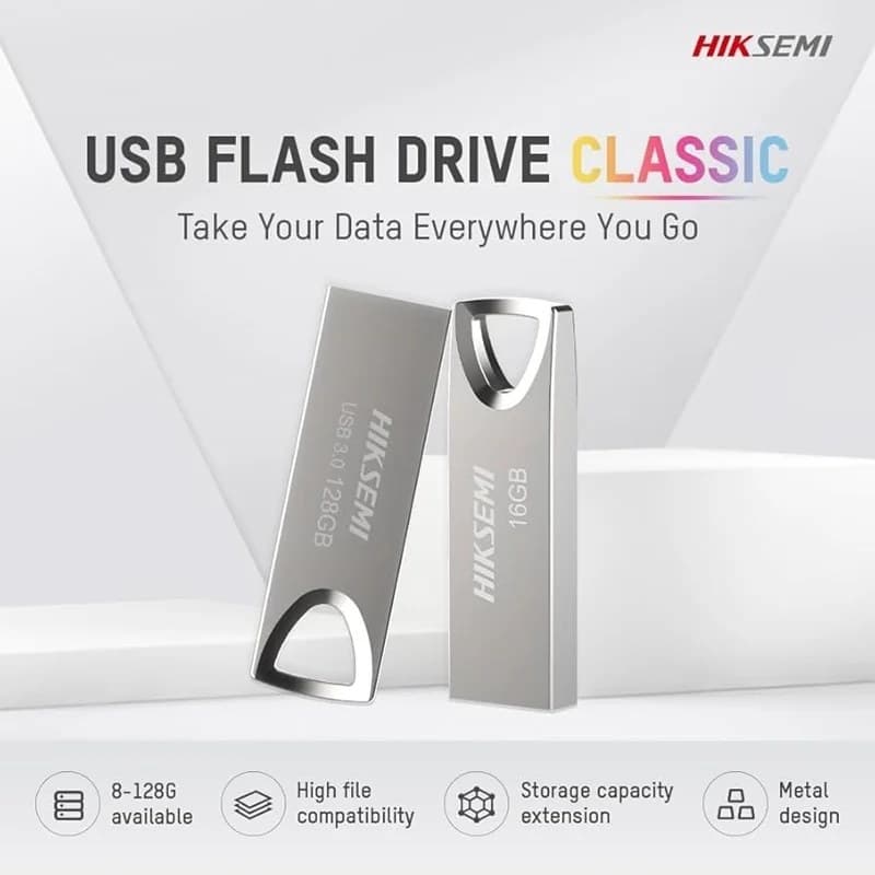 فلش مموری هایک سمی مدل Hiksemi M200 USB 2.0 با ظرفیت 32 گیگابایت — تصویر ۳