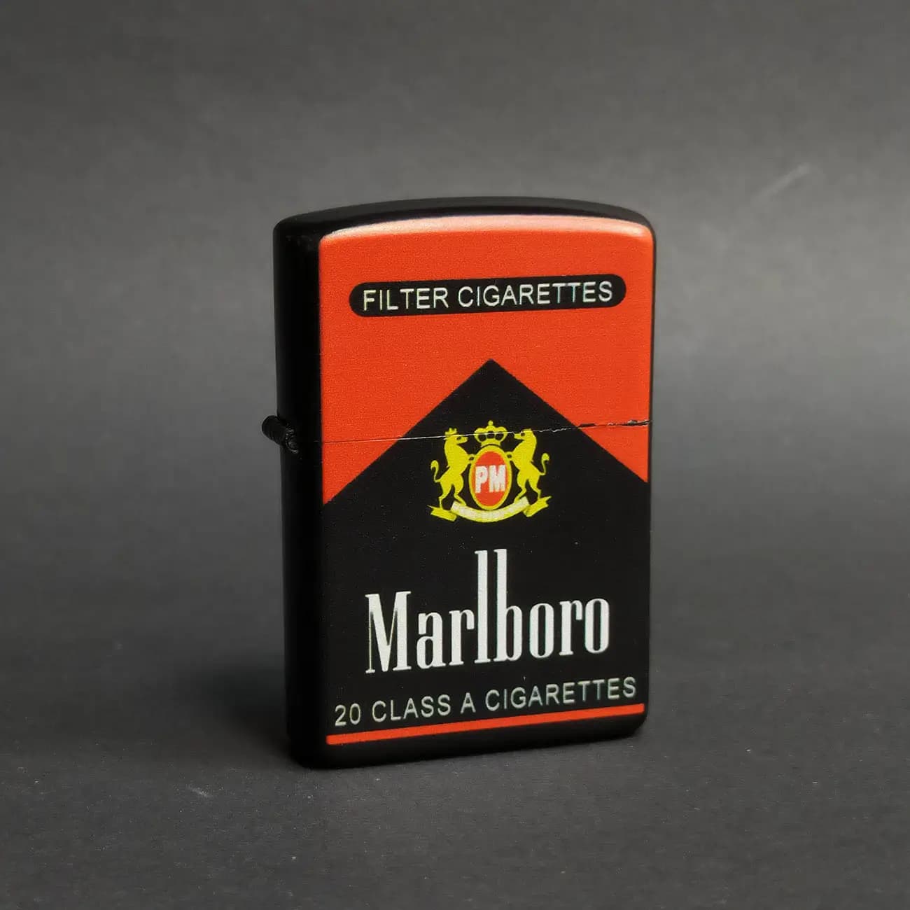 فندک المنتی شارژی مارلبرو Marlboro | فندک برقی بدون شعله با طراحی کلاسیک و خاص