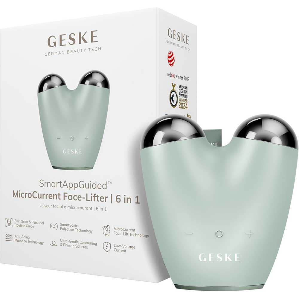 ماساژور لیفت صورت GESKE مدل Micro Current Face-Lifter 6 in 1
