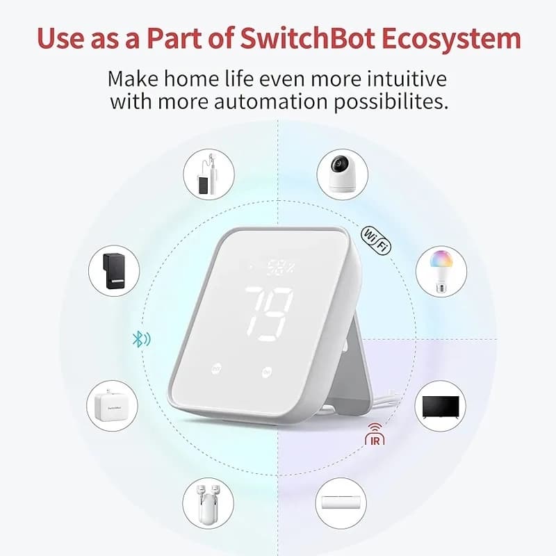 ریموت کنترل هوشمند SwitchBot مدل Hub 2 — تصویر ۲