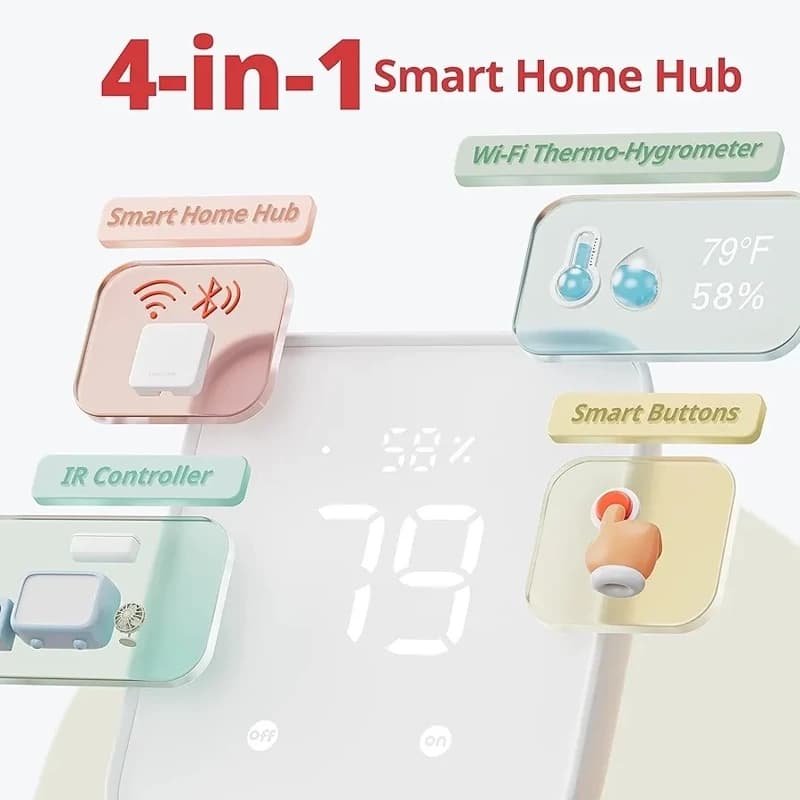 ریموت کنترل هوشمند SwitchBot مدل Hub 2 — تصویر ۶