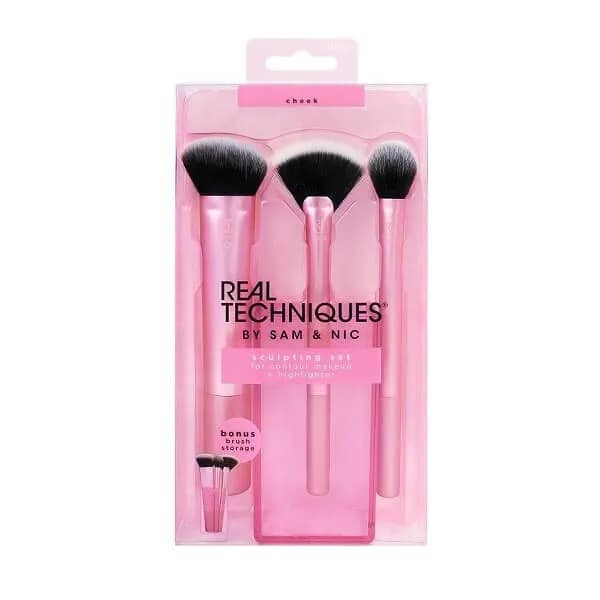 ست براش 3 عددی ریل تکنیک مدل Sculpting Set دارای استند