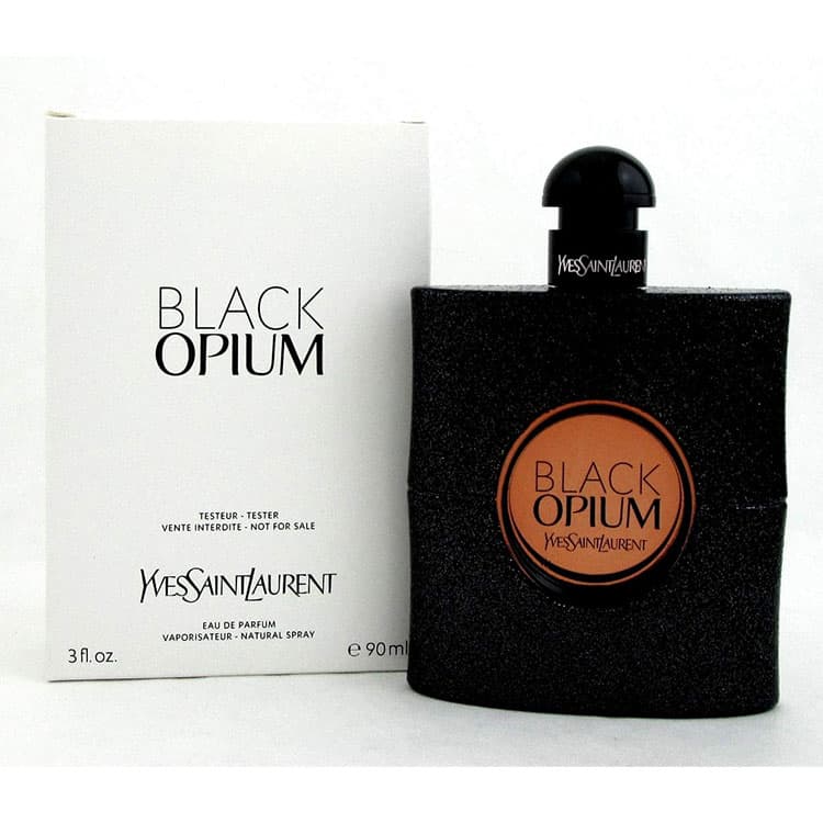 تستر ادو پرفیوم زنانه اماراتی YVES SAINT LAURENT Black Opium حجم 90 میلی لیتر — تصویر ۲