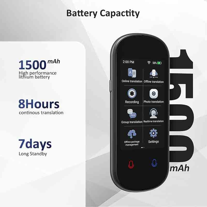 دستگاه مترجم زبان Vormor Z2 — تصویر ۳