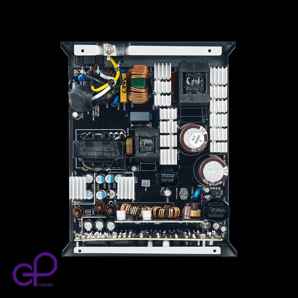 پاور کیس کولرمستر MWE GOLD 1250-V2 FULL MODULAR با توان 1250وات — تصویر ۴