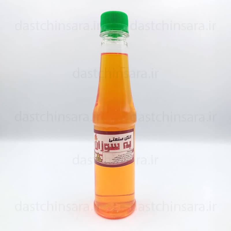 الکل صنعتی بطری 450 میلی لیتر بهسوزان