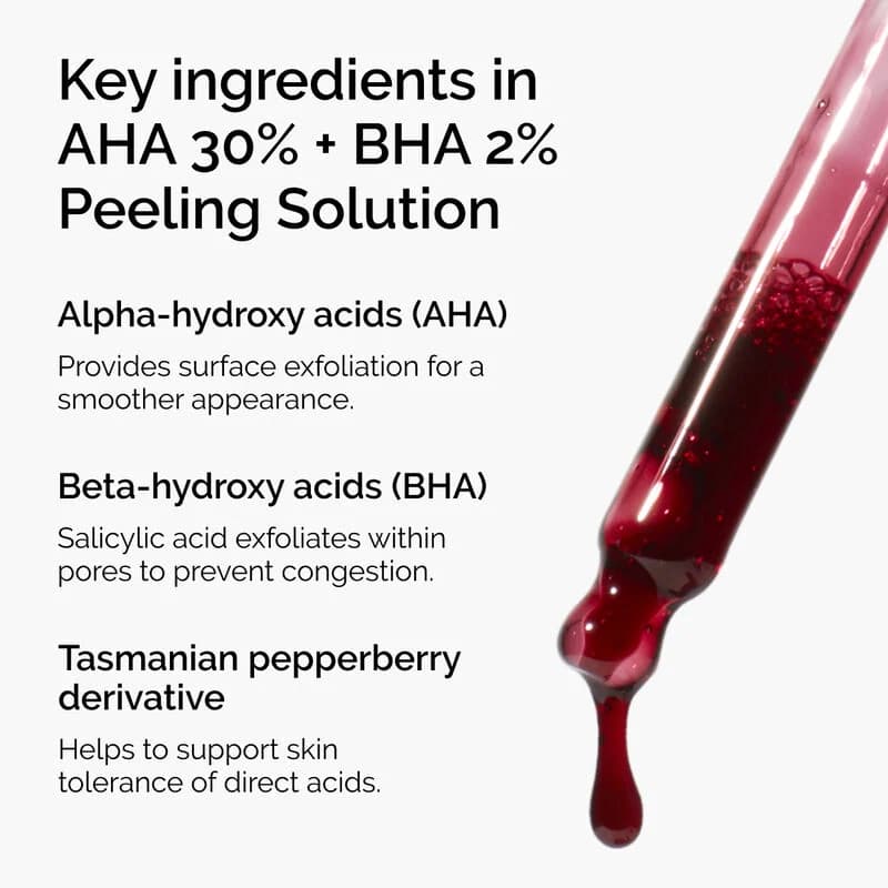 سرم لایه بردار Peeling اوردینری حاوی AHA 30% + BHA 2% — تصویر ۳