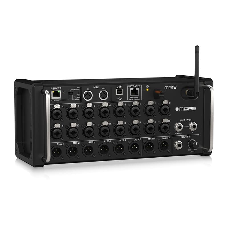میکسر صدا Midas MR18 — تصویر ۲