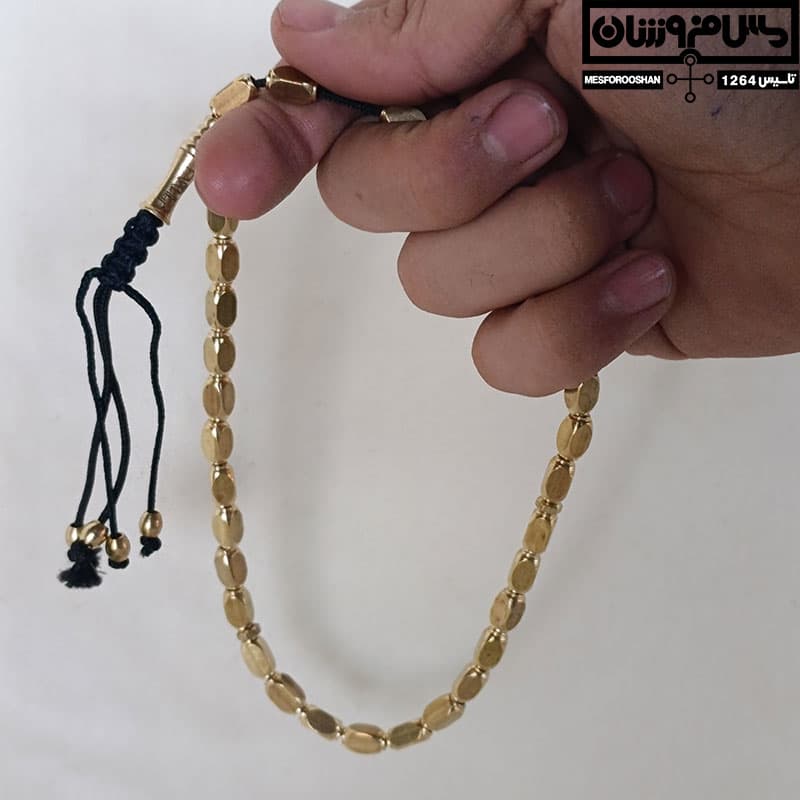 تسبیح برنجی مدل قم — تصویر ۴