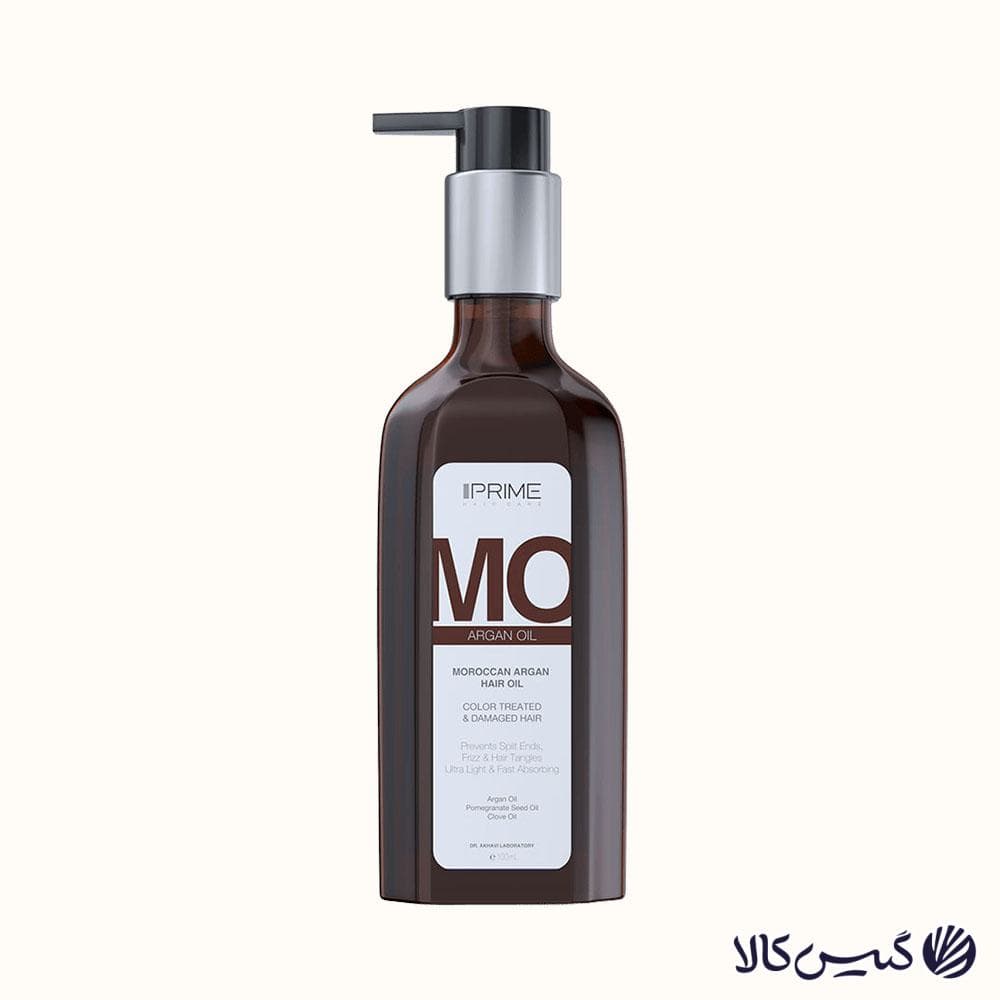 روغن تقویت کننده آرگان مدل MO پرایم مناسب انواع مو