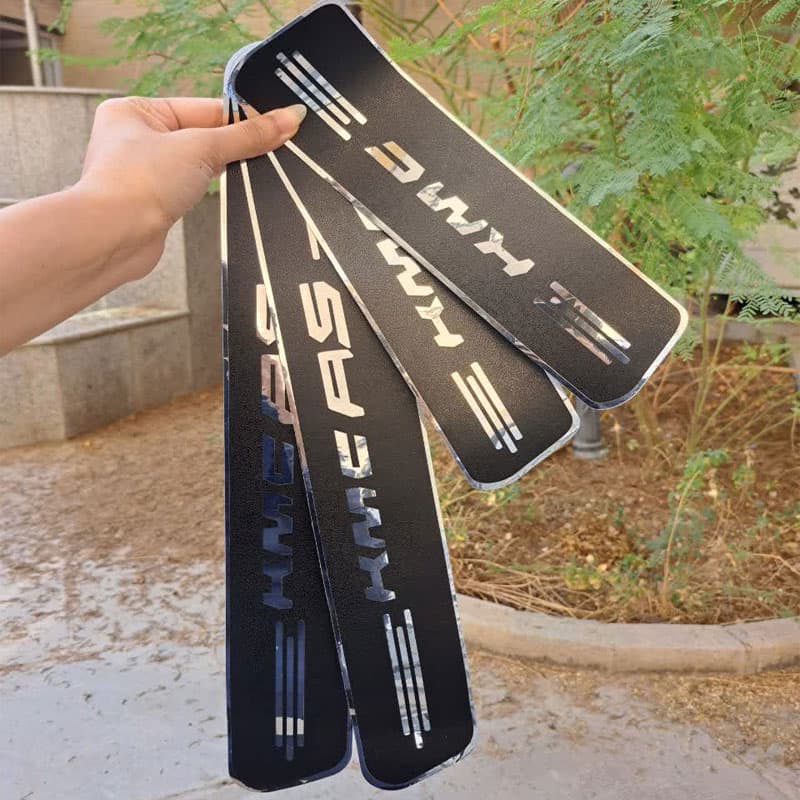 برچسب پارکاب KMC A5 طرح چرم مجموعه 4 عددی کد 3455 — تصویر ۲