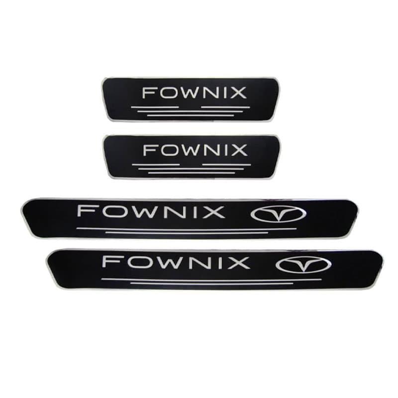 برچسب پارکاب FOWNIX طرح چرم مجموعه 4 عددی کد 4370