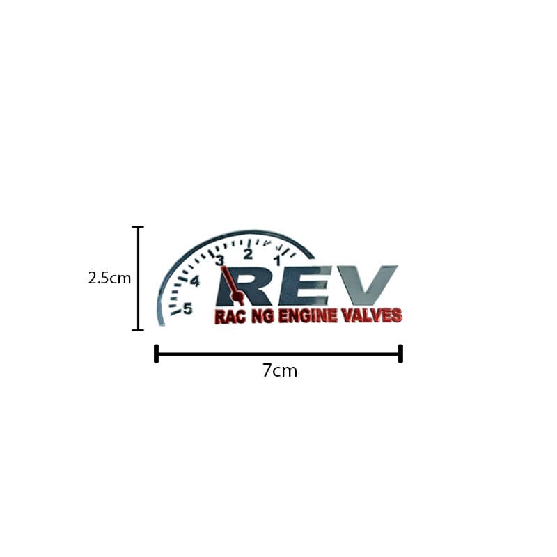 برچسب لیزری طرح REV کد 6277 — تصویر ۳