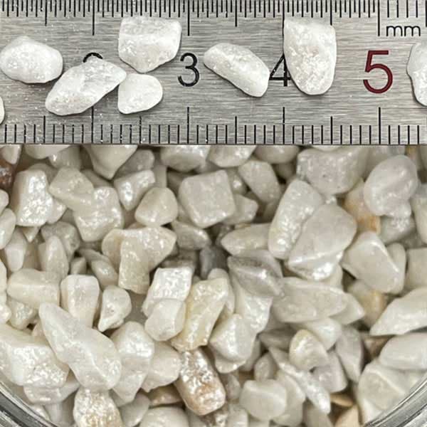 سنگ ژئود سفید صدفی سایز 6 بسته 200 گرمی — تصویر ۲