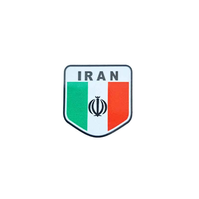 برچسب شیشه خودرو طرح ایران کد 1121