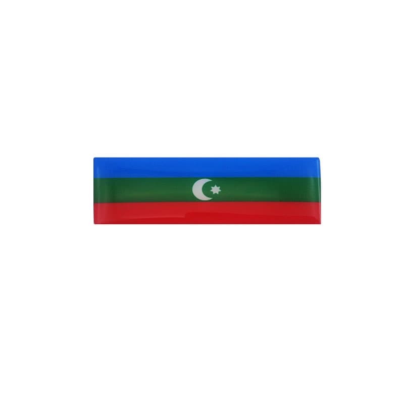 برچسب پرچم آذربایجان کد 1980