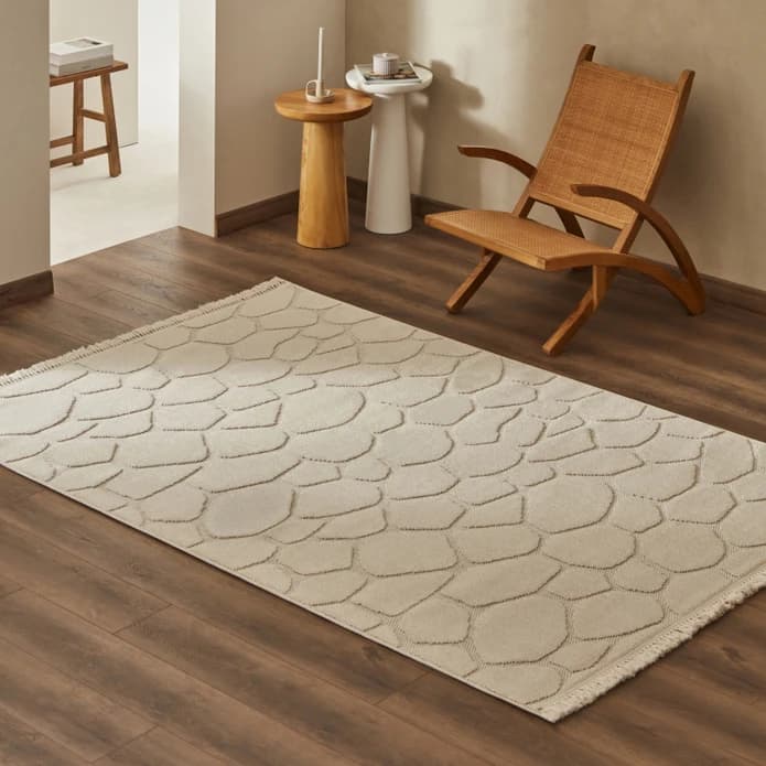 فرش کاشمیر کاراجا مدل Elegance Liva ابعاد 100 200x سانتی متر