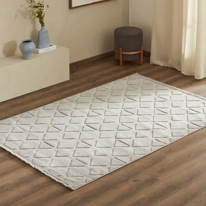 فرش کاشمیر کاراجا مدل Elegance Zara ابعاد 200x 290 سانتی متر