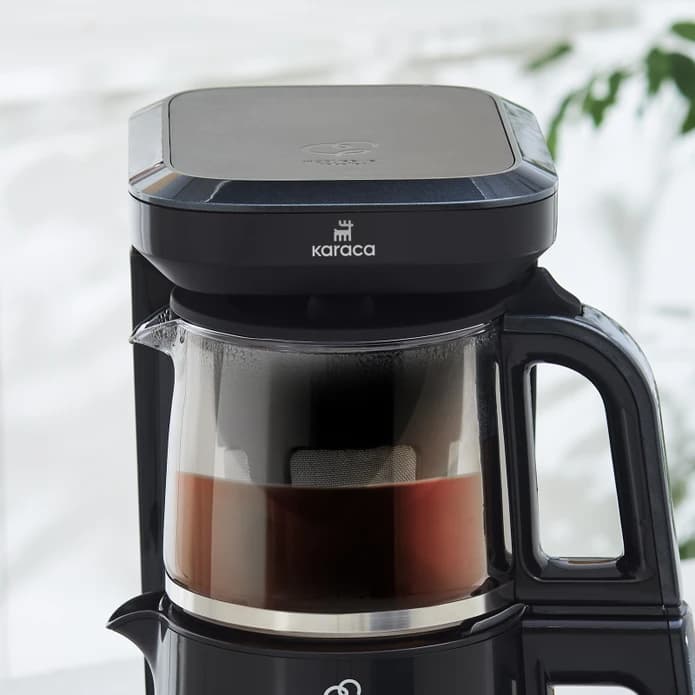 چاییساز برقی کاراجا مدل رباتیک Robotea pro دسته مشکی — تصویر ۴