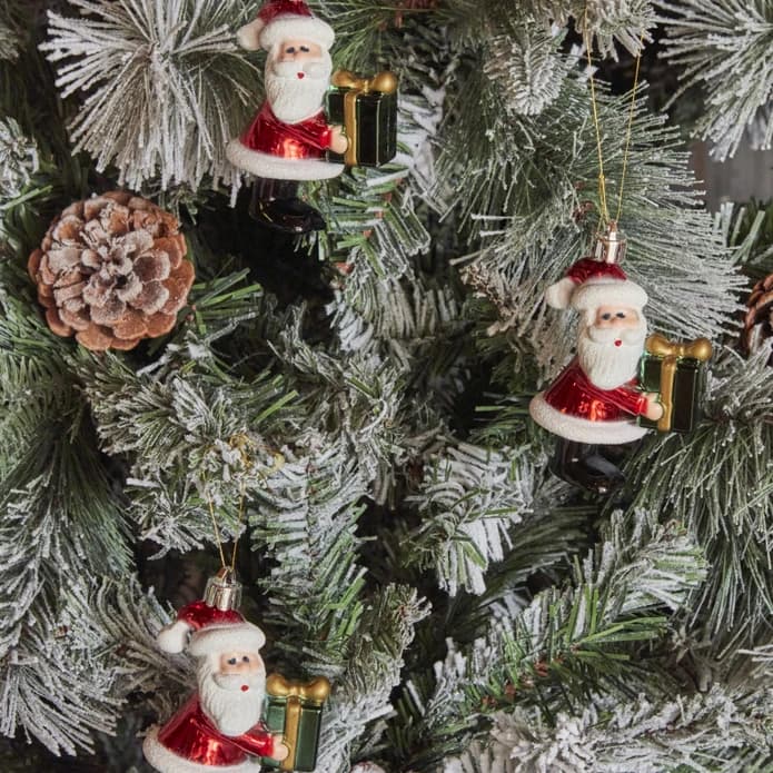 آویز درخت کریسمسی کاراجا مدل New Year Santa — تصویر ۶