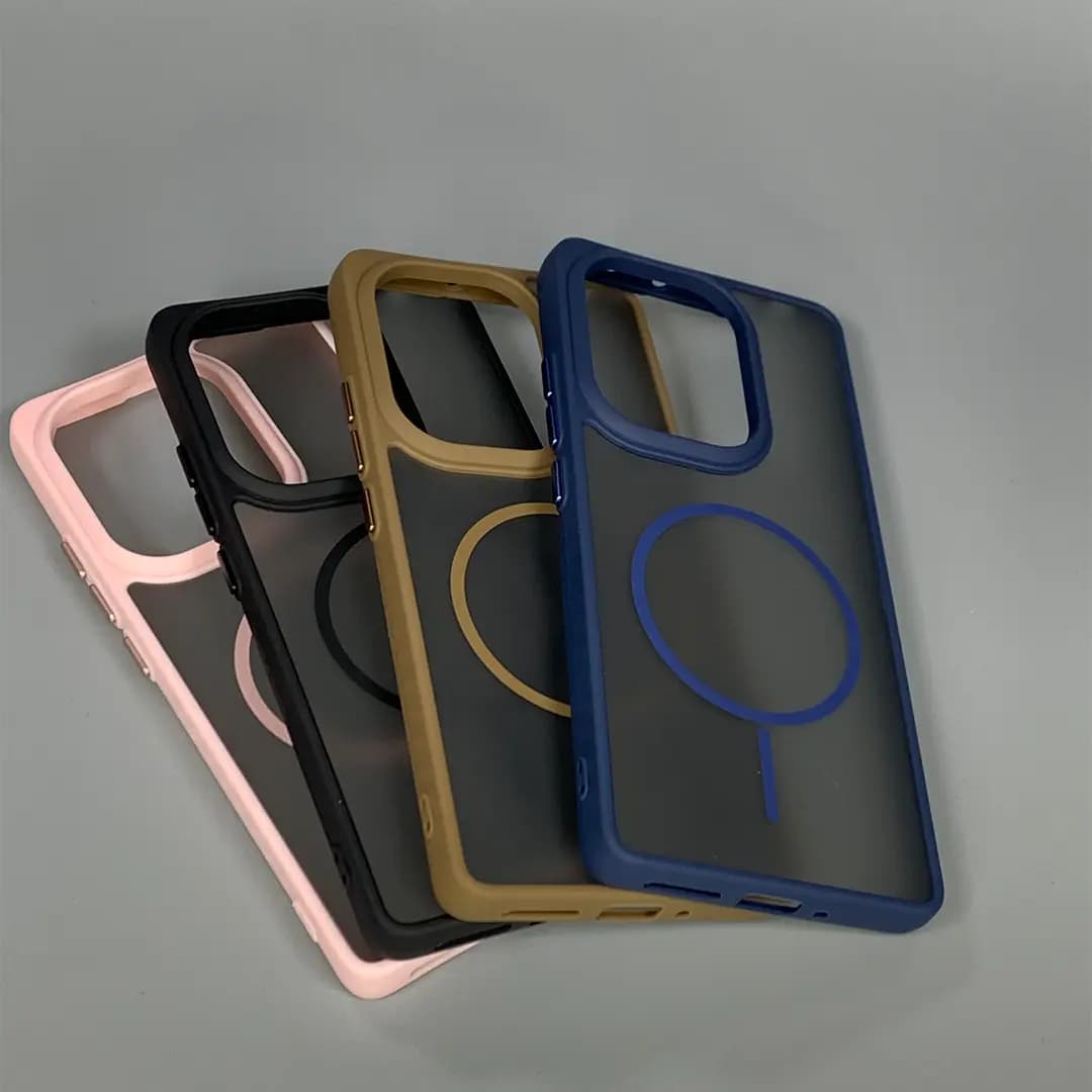 قاب طرح مگ سیف پشت مات شیائومی مدل REDMI NOTE 14S — تصویر ۲