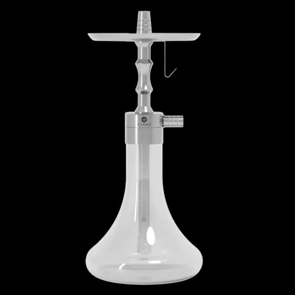 قلیان کرنو اورجینال دراگون مدیوم نقره ای Kerno hookah original dragon size medium silver