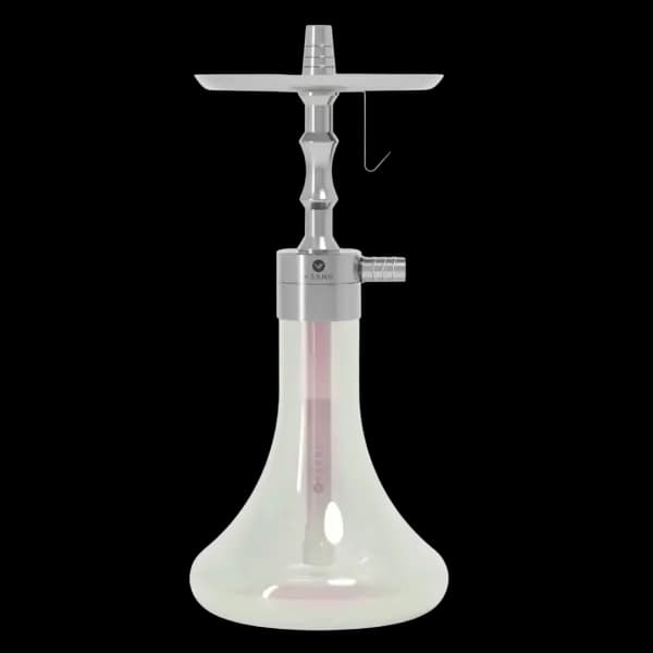 قلیان کرنو اورجینال دراگون مدیوم نقره ای Kerno hookah original dragon medium silver