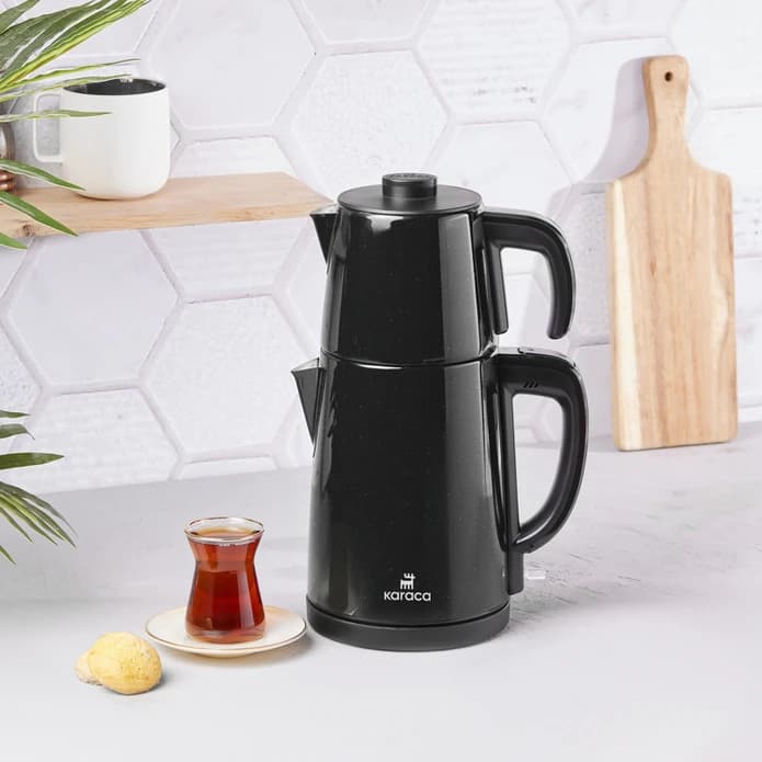 چاییساز برقی کاراجا مدل Gastro Dem مشکی