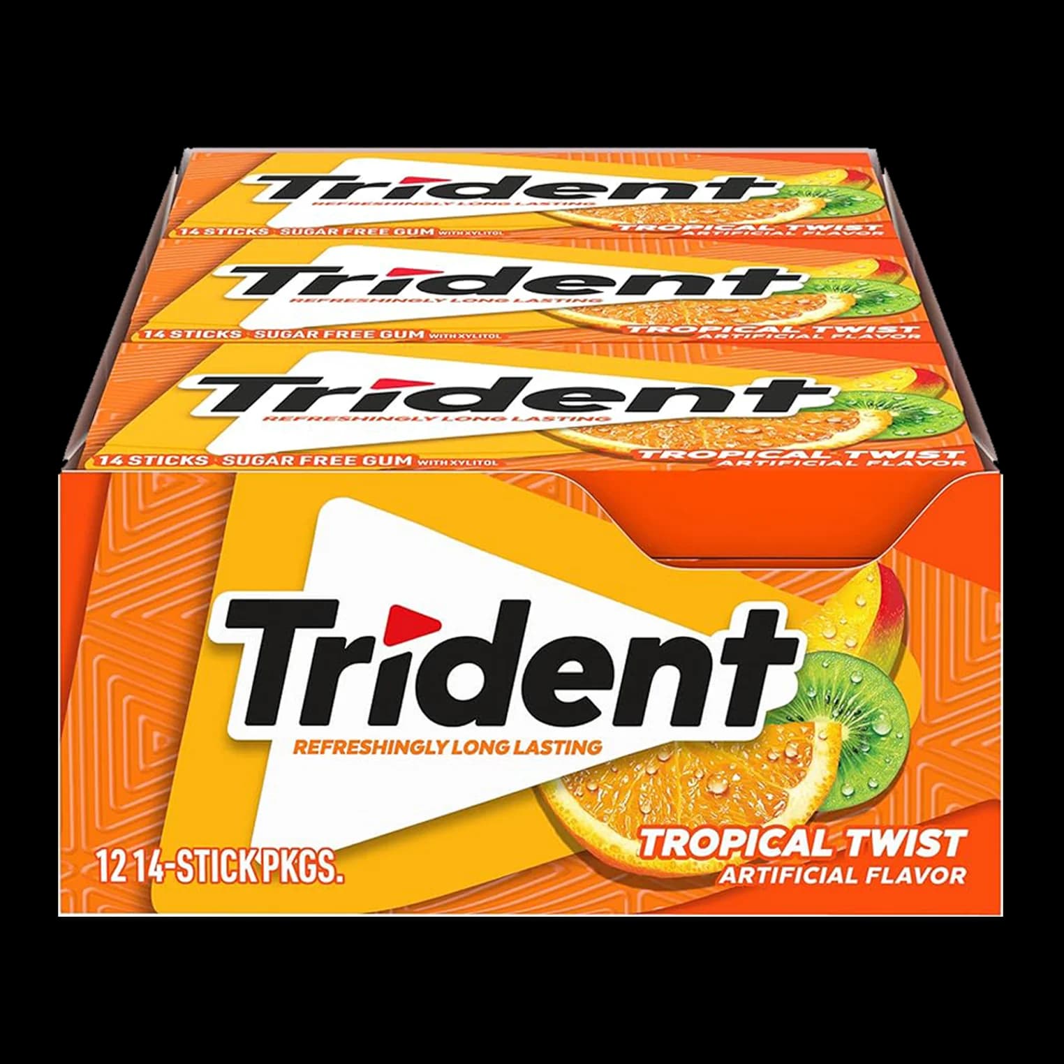 باکس آدامس تریدنت استوایی Trident tropical twist box