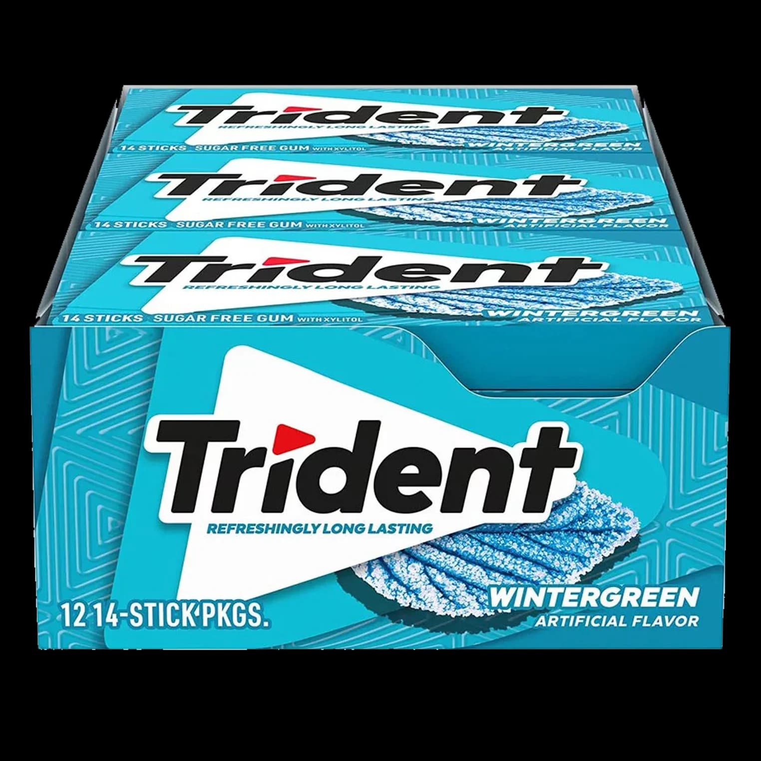 باکس آدامس تریدنت نعنا یخ Trident wintergreen box