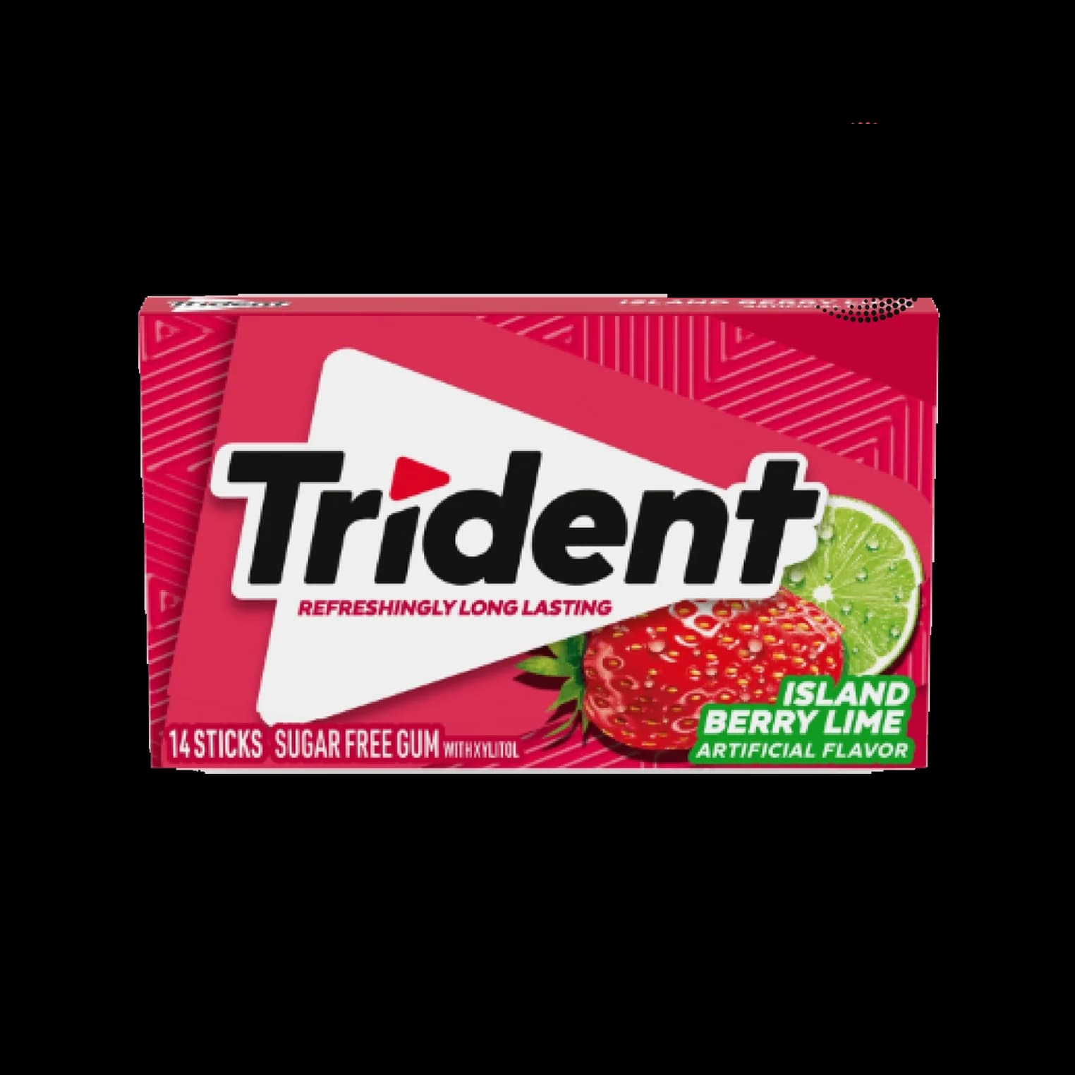 آدامس تریدنت توت فرنگی لیمو Trident Berry lime Gum