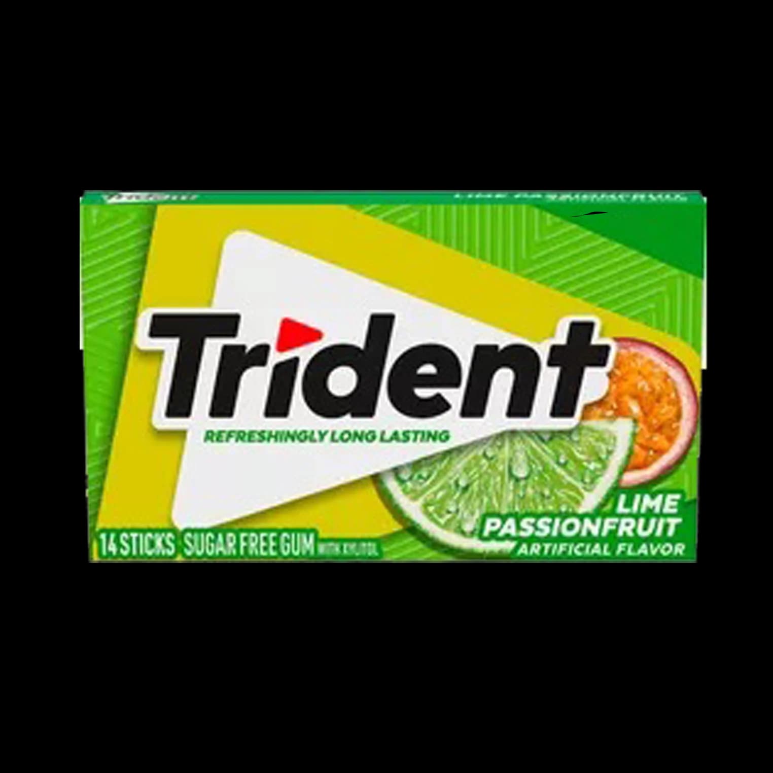 آدامس تریدنت لیمو پشن فروت Trident lime passion fruit gum