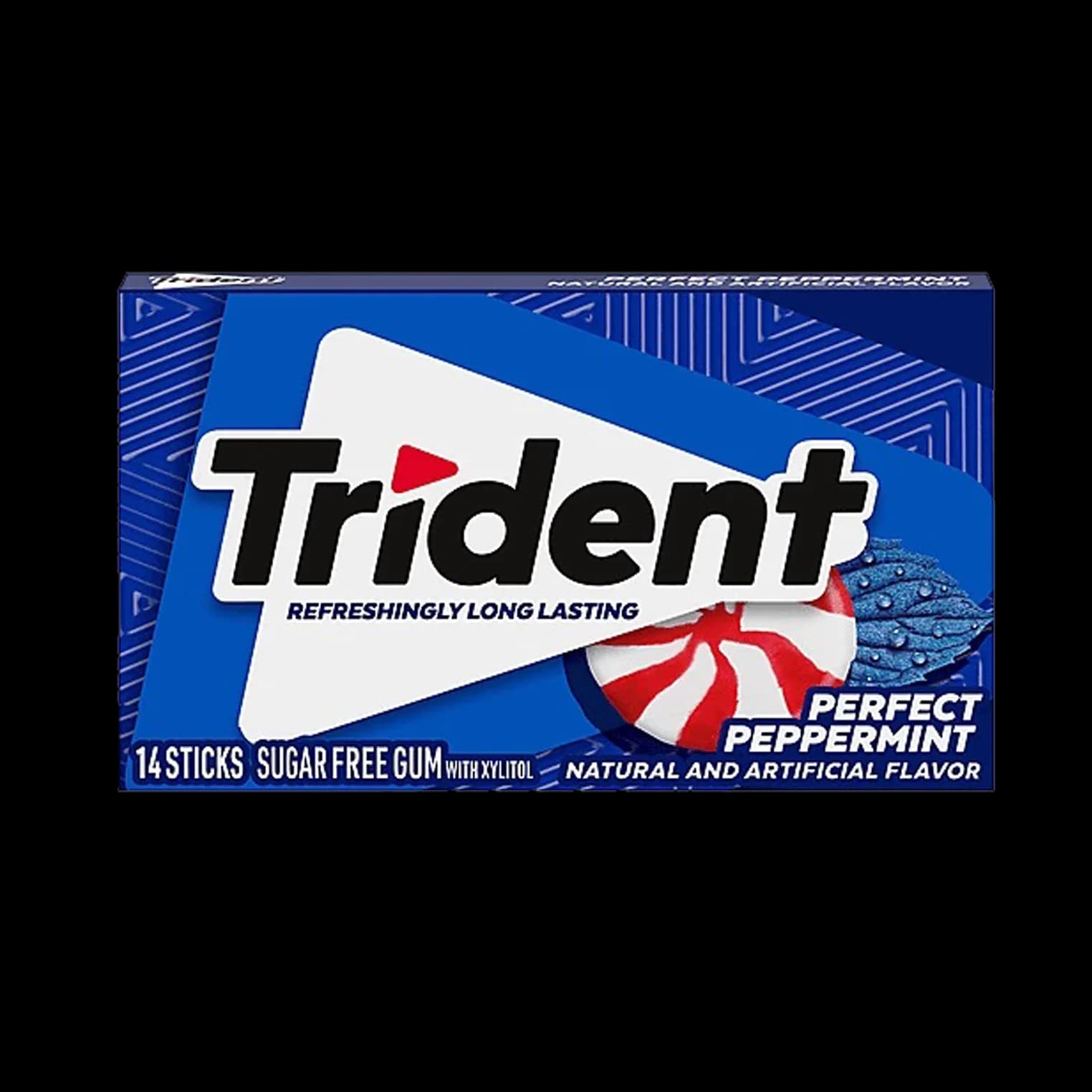آدامس تریدنت نعنا فلفل آبنبات Trident perfect peppermint gum