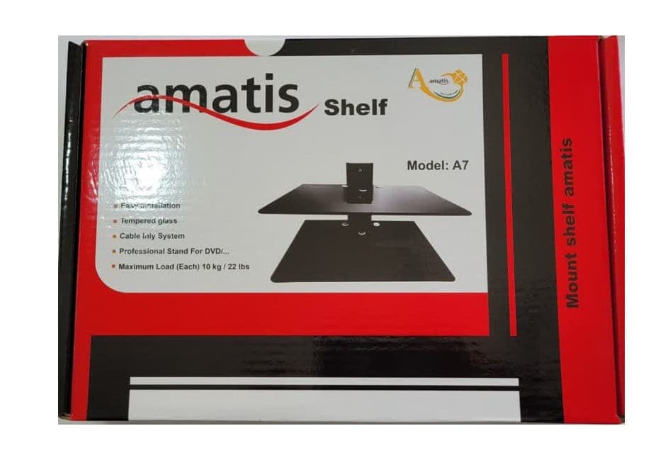 شلف دار دیواری یک طبقه AMATIS مدل A7 ثابت